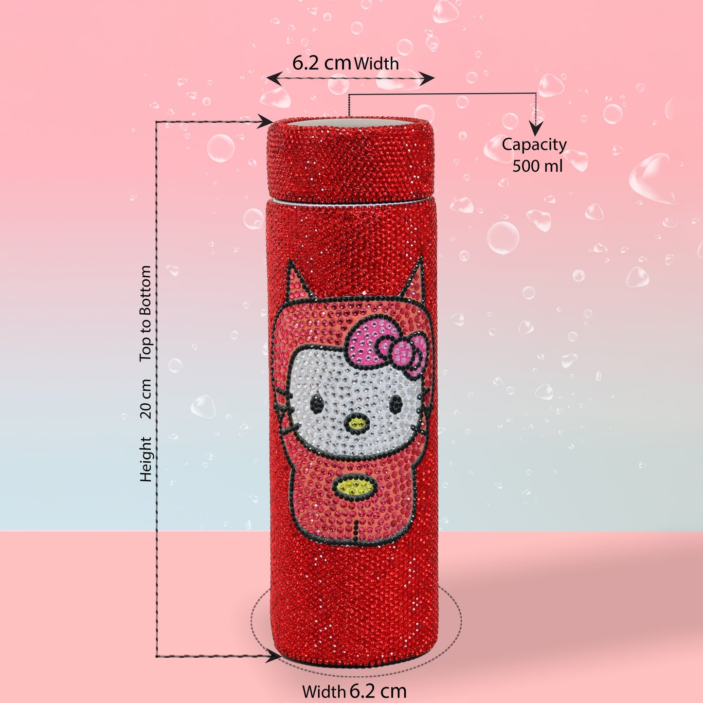 Catty Perry Temperature Red Bottle