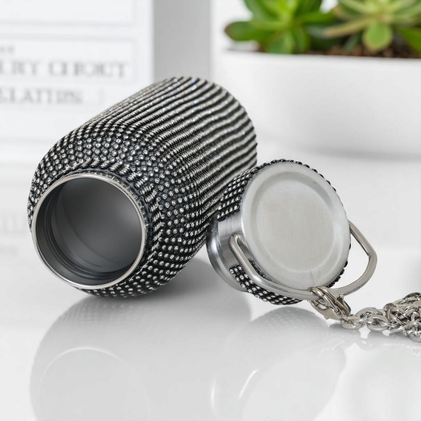 Rubic Cube Black Handle Bottle