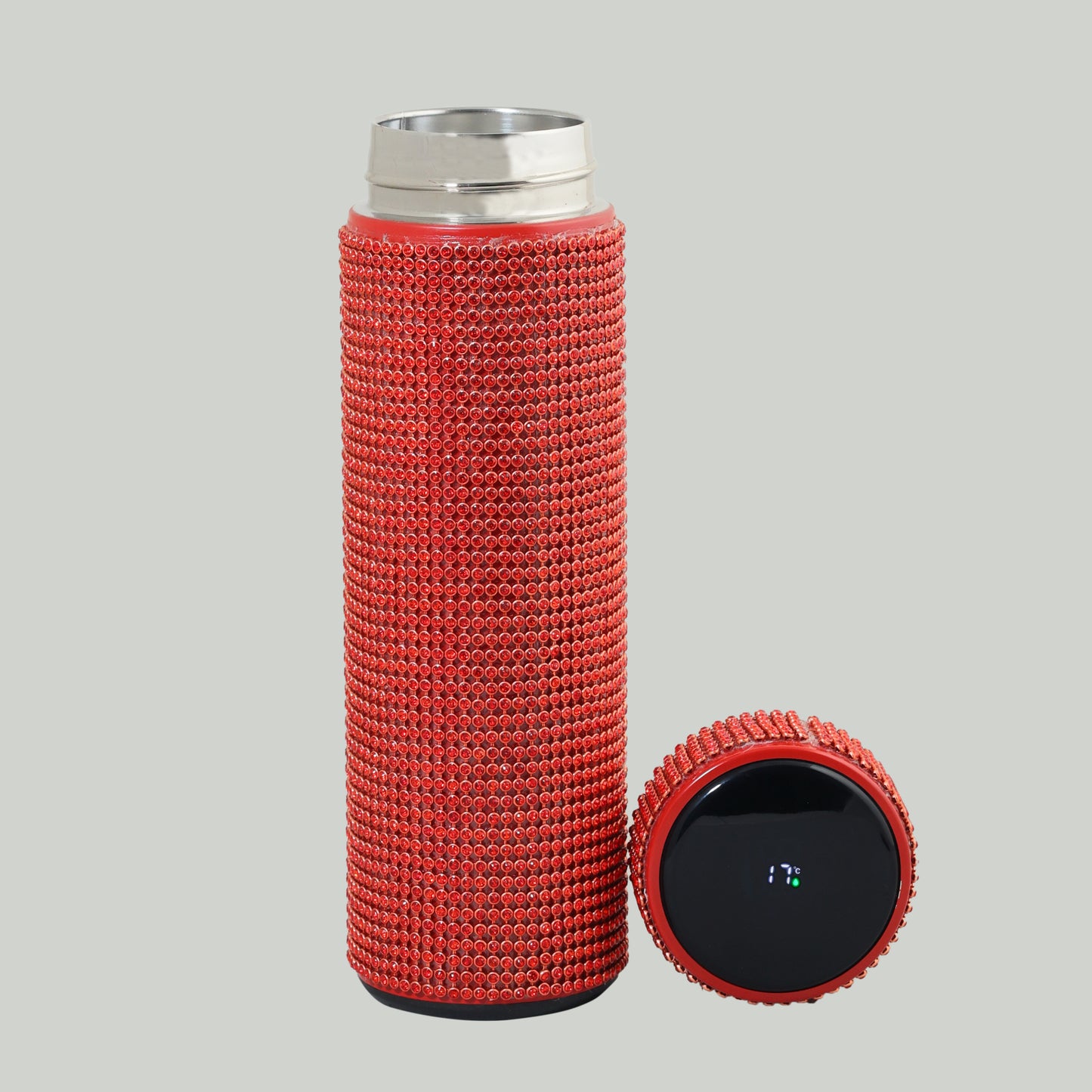 Metallica Red Stainless Steel Temperature Bottle