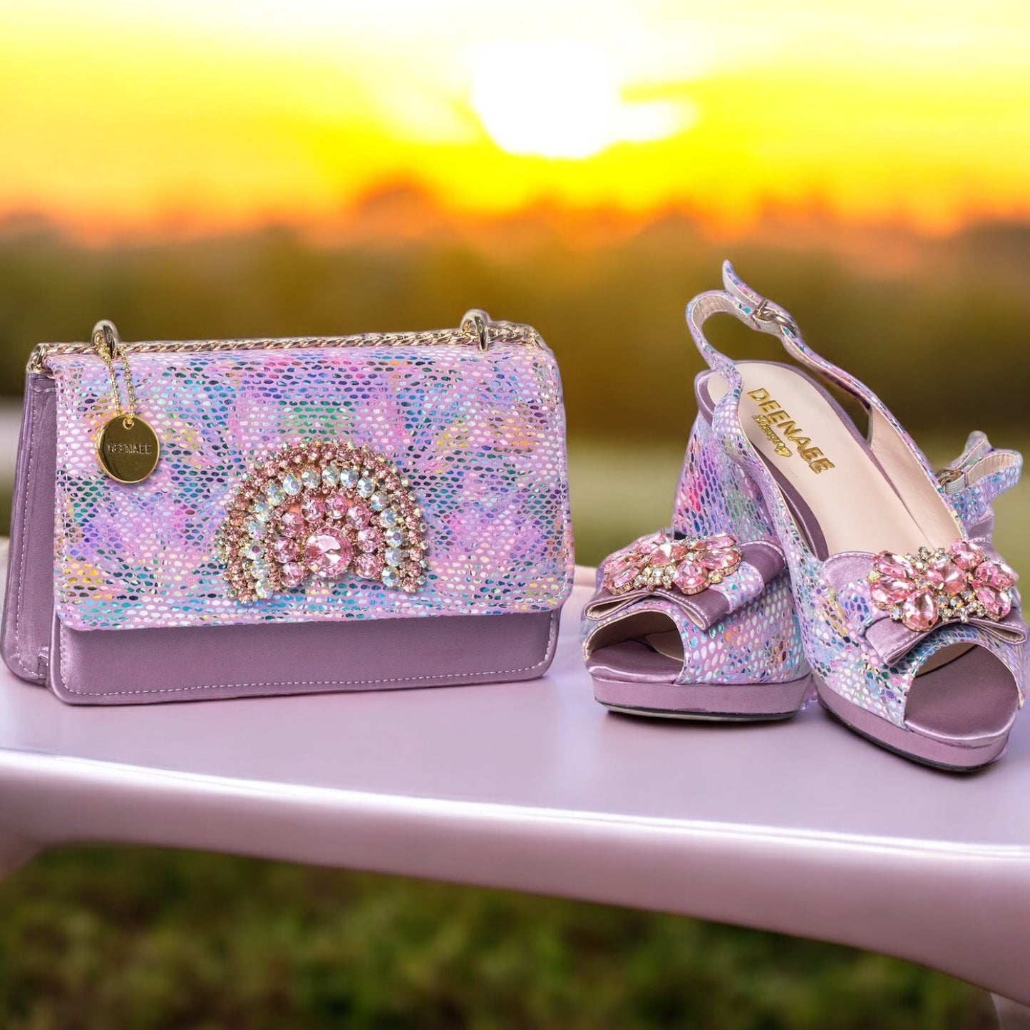 Women's Glamour Bliss Pair PU Luxe