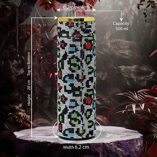 Cheetah Designer Temperature Bottle