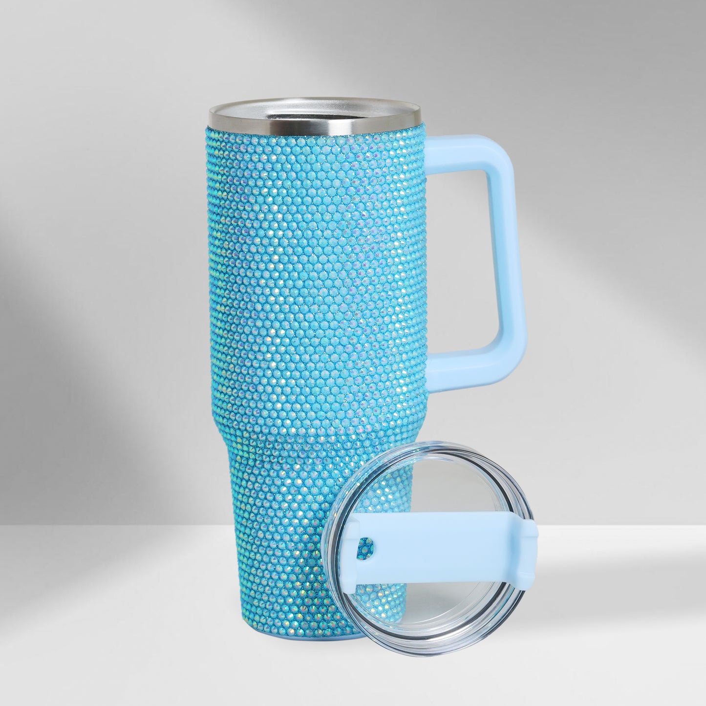 Rhiney Shiney Stainless Steel Blue Tumbler