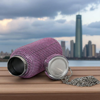 Rubic Cube  Purple Handle Bottle