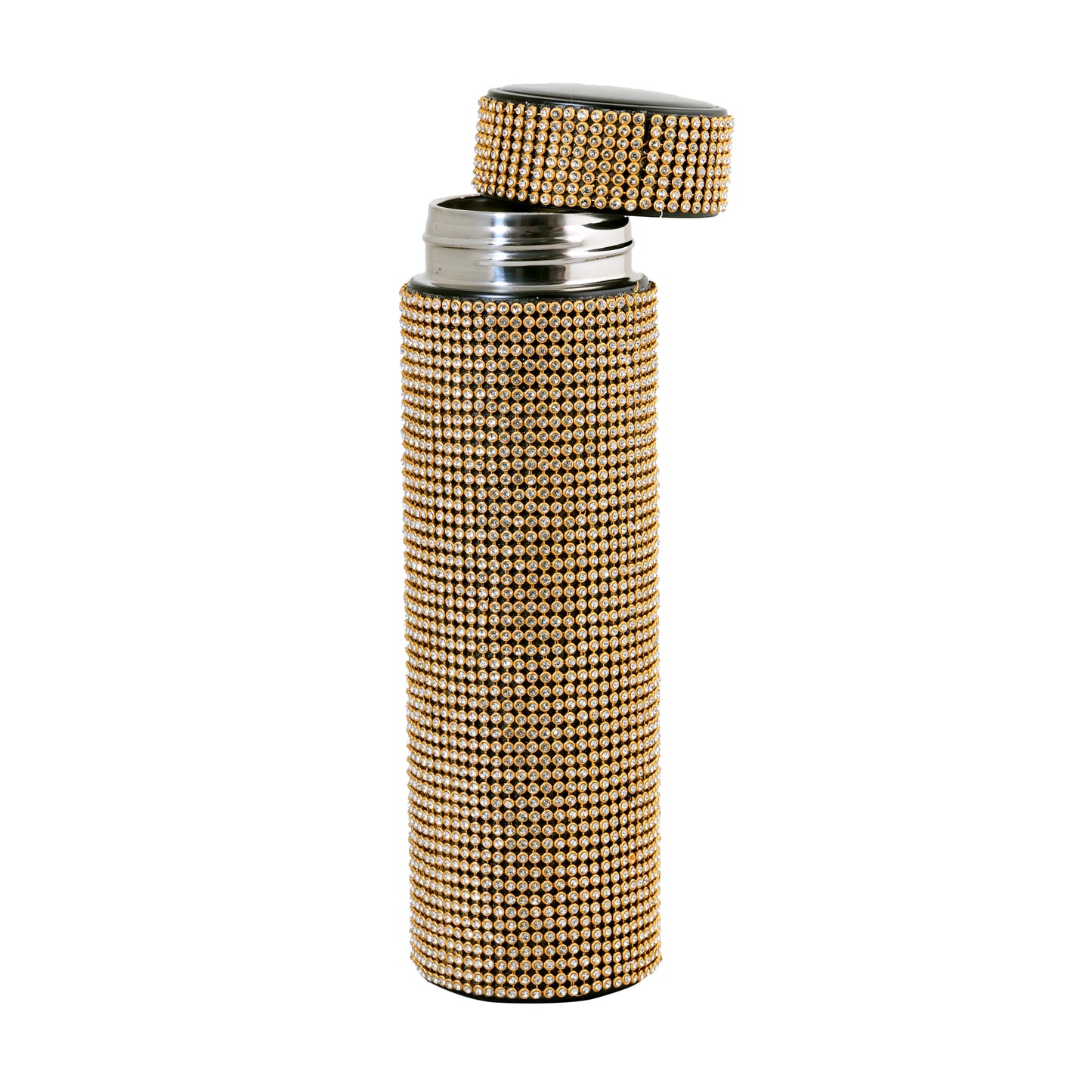 Hazzle Dazzle Stainless Steel Gold Temperature Bottle