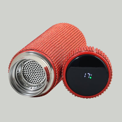 Metallica Red Stainless Steel Temperature Bottle