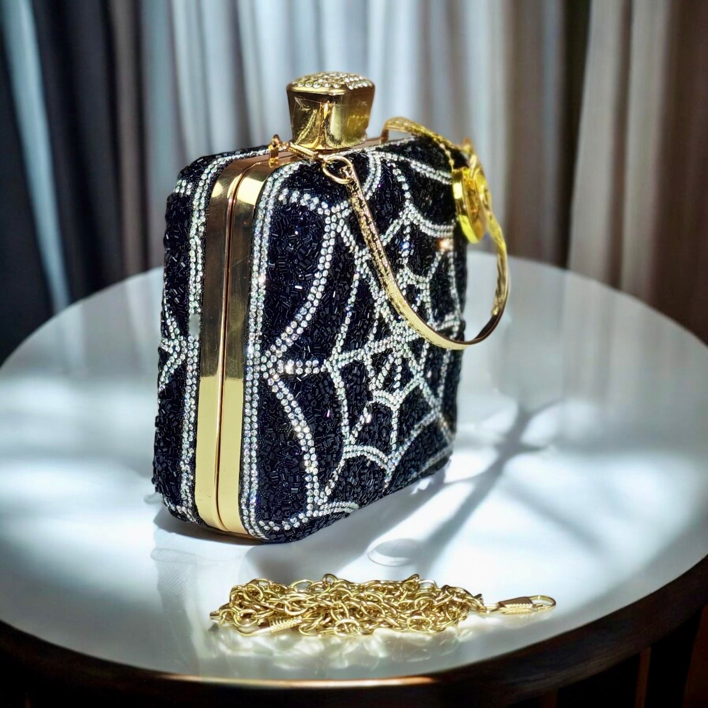 Spider Web Mini Clutch