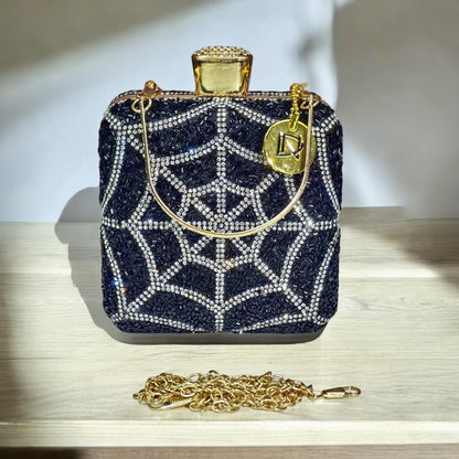 Spider Web Mini Clutch