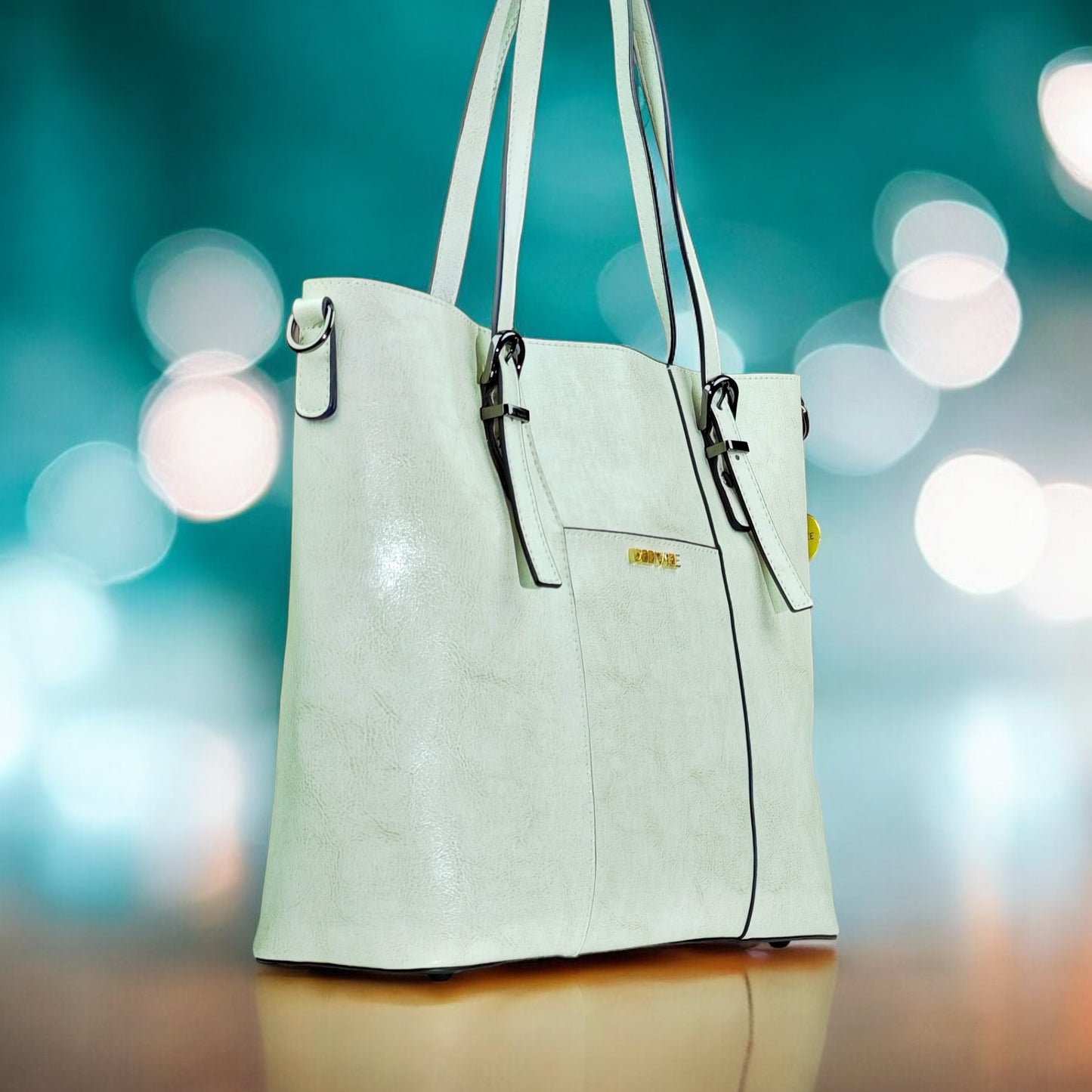 Elegant Leather Tote Bag