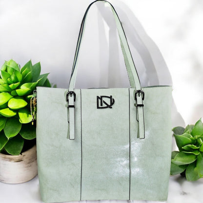 Elegant Leather Tote Bag