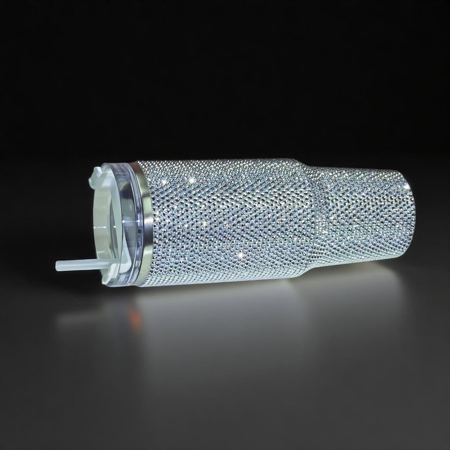 Rhiney Shiney Stainless Steel Silver Tumbler