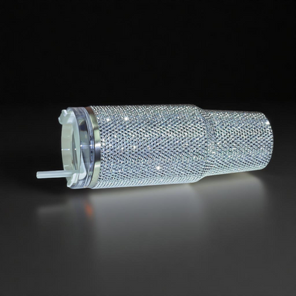 Rhiney Shiney Stainless Steel Silver Tumbler