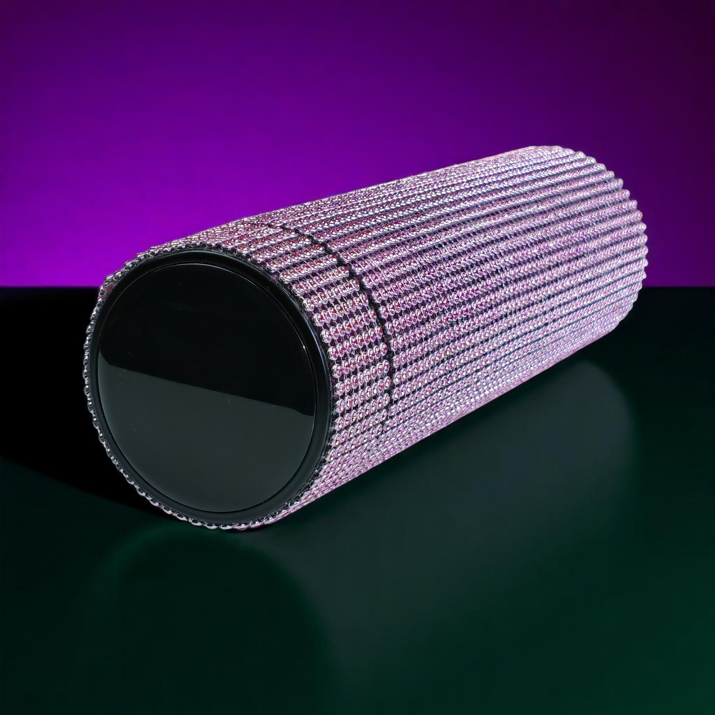 Hazzle Dazzle Stainless Steel Purple Temperature Bottle
