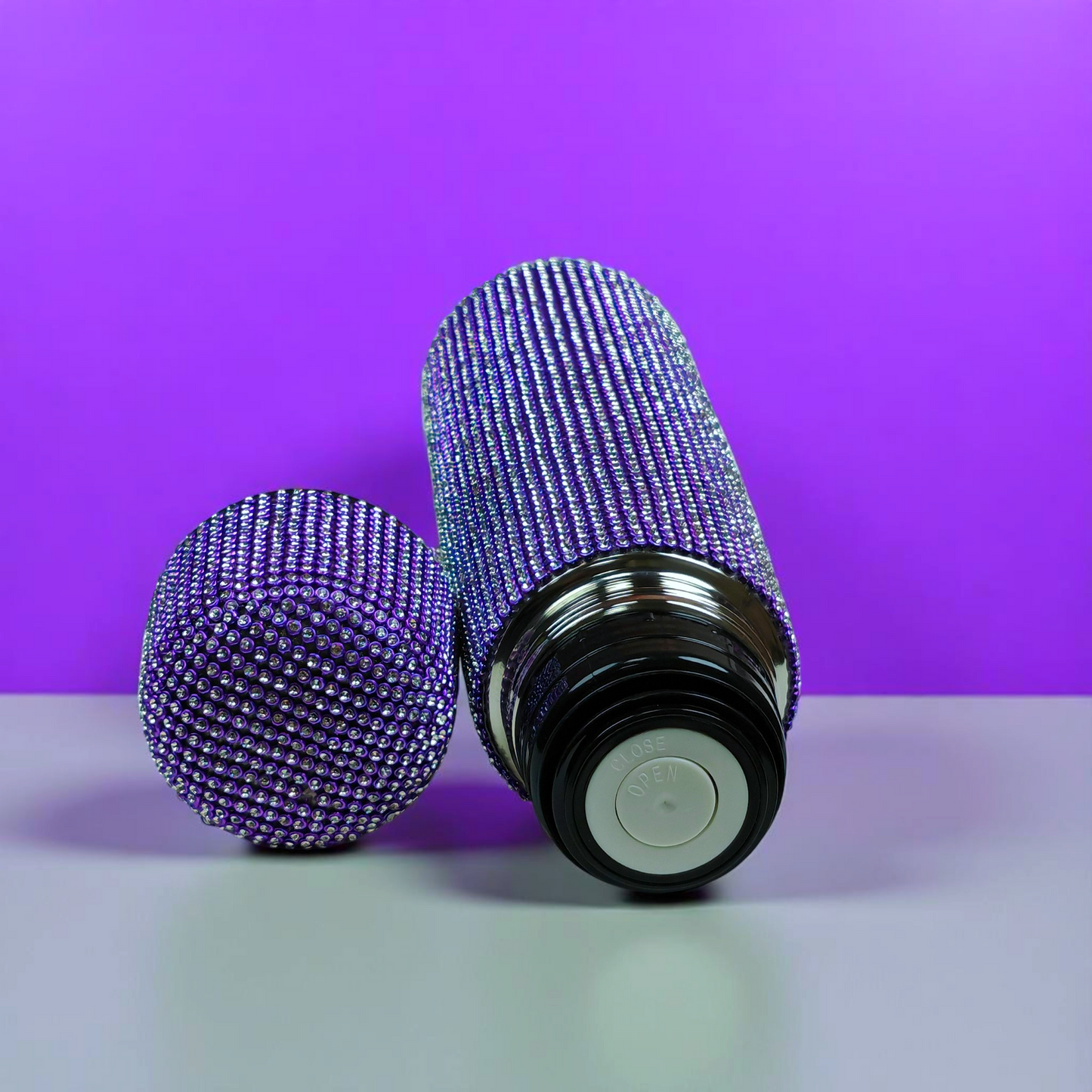 Swister Dazzle Stainless Steel Purple Thermos