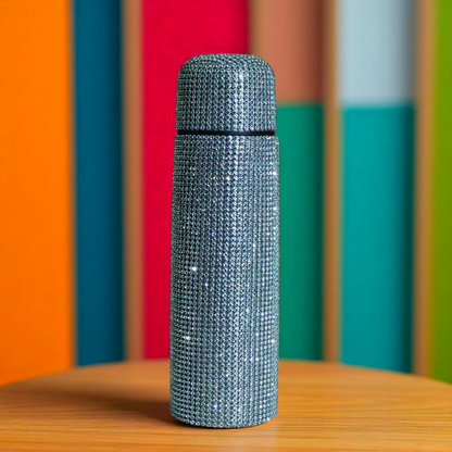 Swister Dazzle Stainless Steel Silver Thermos