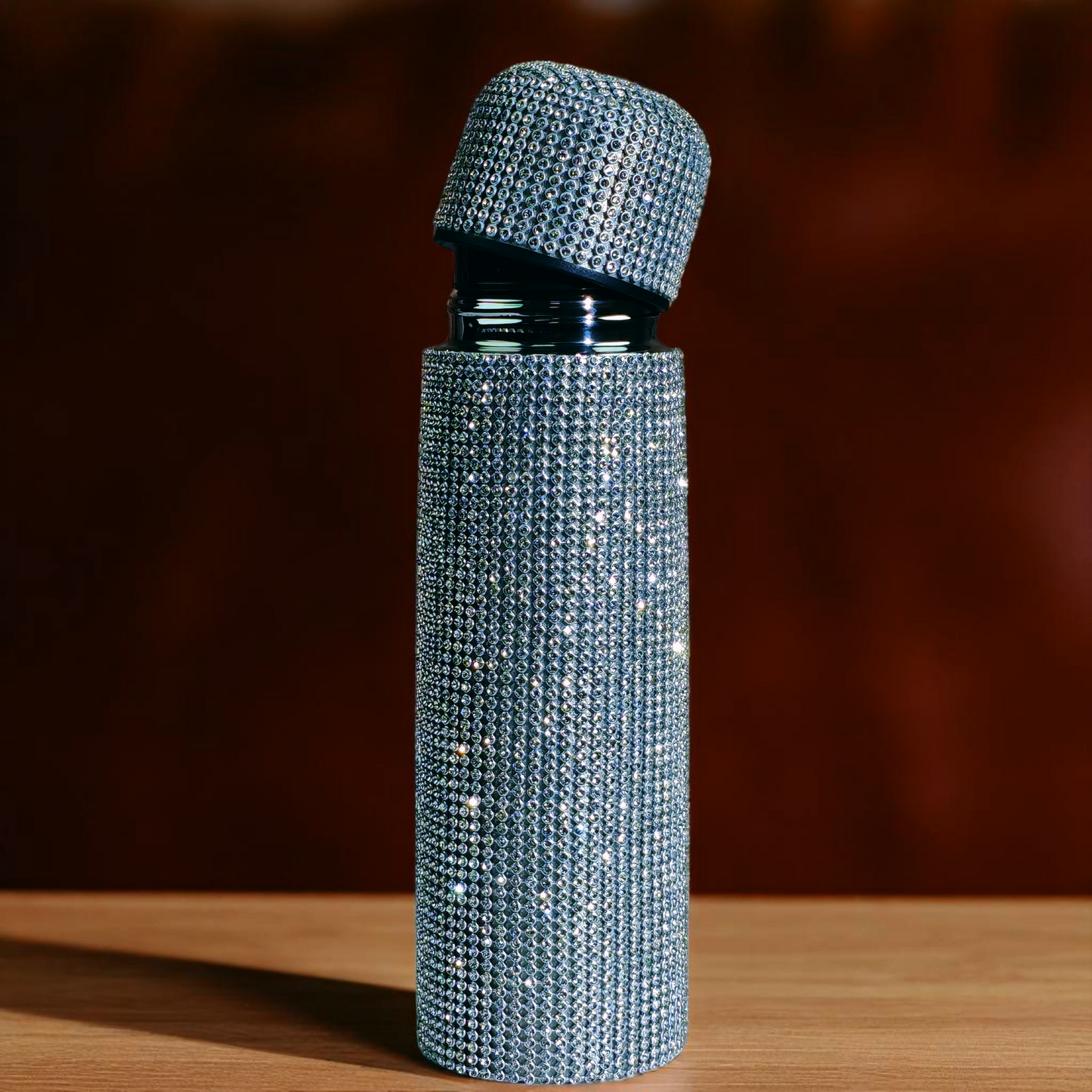 Swister Dazzle Stainless Steel Silver Thermos