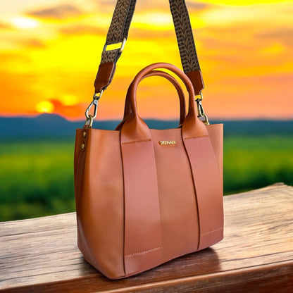 Parsley Pure Leather Tote Bag