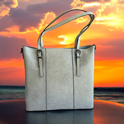 Elegant Leather Tote Bag