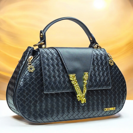 V Tron Leatherette Bag