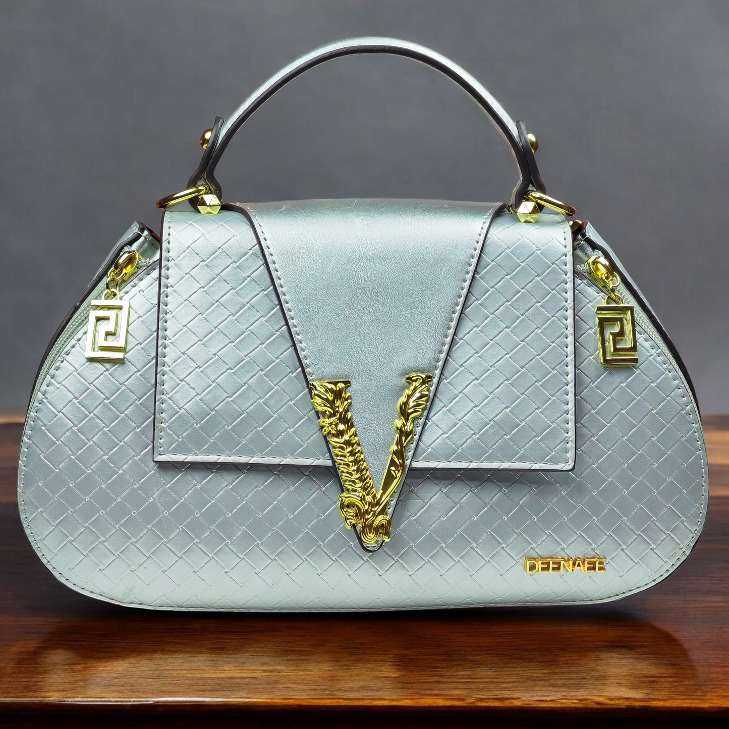 V Tron Leatherette Bag