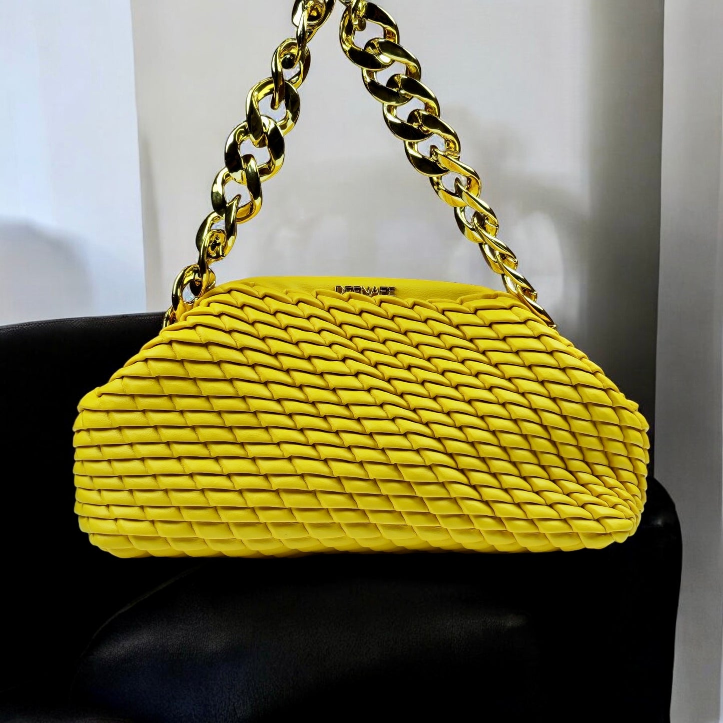 Radiant Luxe Leatherette Bag